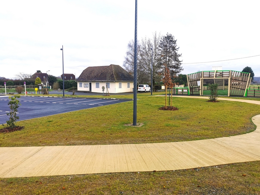 Aménagement d'espaces verts à Hagetaubin - Castagnous Paysage