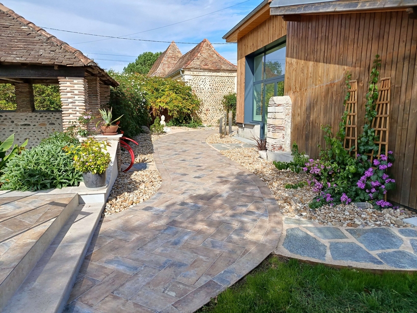 Aménagement paysager en Béarn, Castagnous Paysage