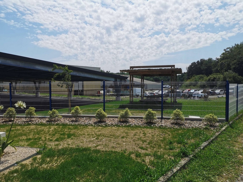 Aménagements paysagers pour une entreprise du Béarn - Castagnous Paysage