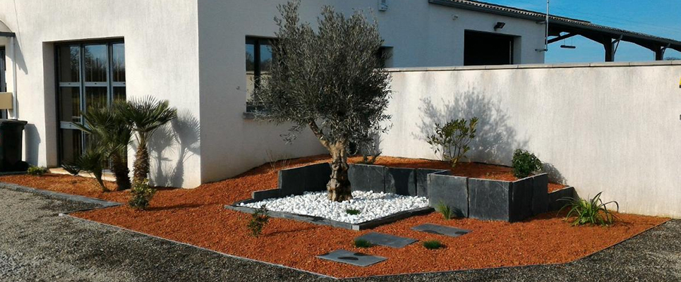 Décoration de sol et minéraux