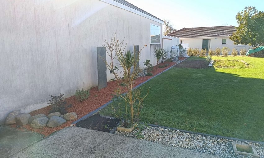 Rénovation paysagère réalisée à Artix - Castagnous Paysage