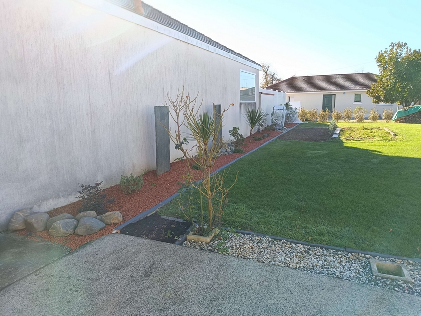 Rénovation paysagère réalisée à Artix - Castagnous Paysage